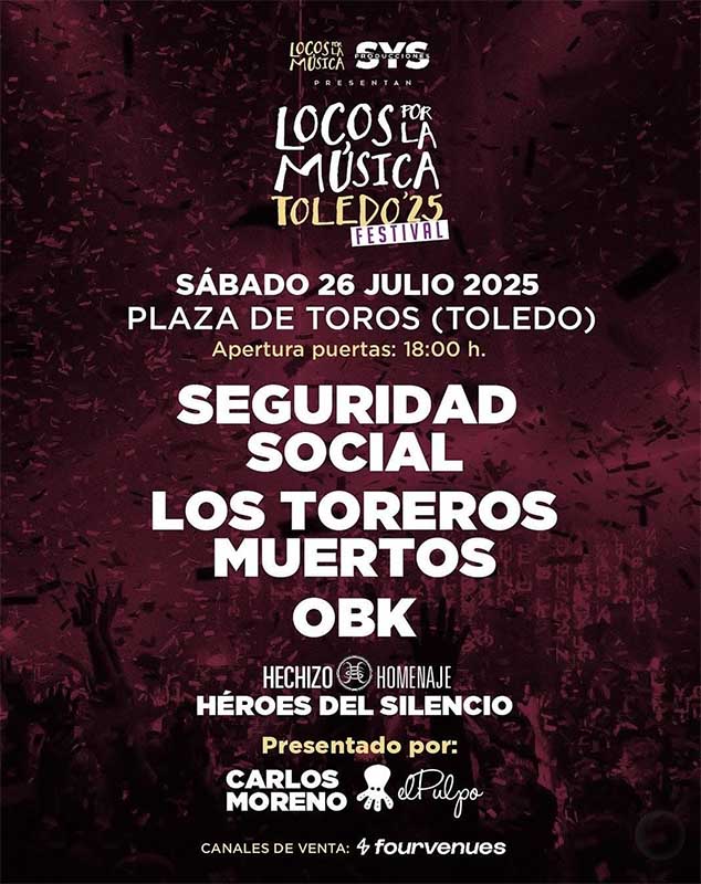 CONCIERTOS 2025 Estos son (Musicamino 2025 Información Qué Ver en