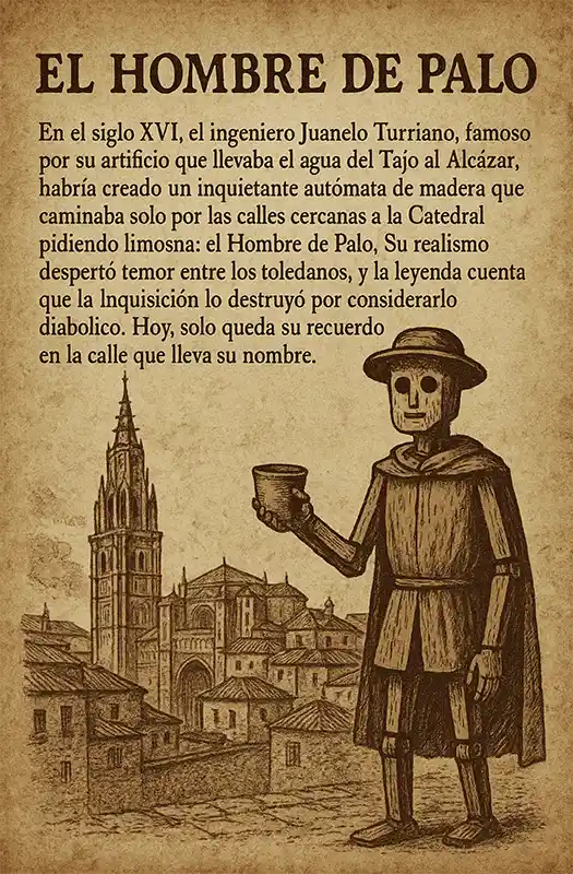 Leyenda del Hombre de Palo | Leyendas | MÁS TOLEDO